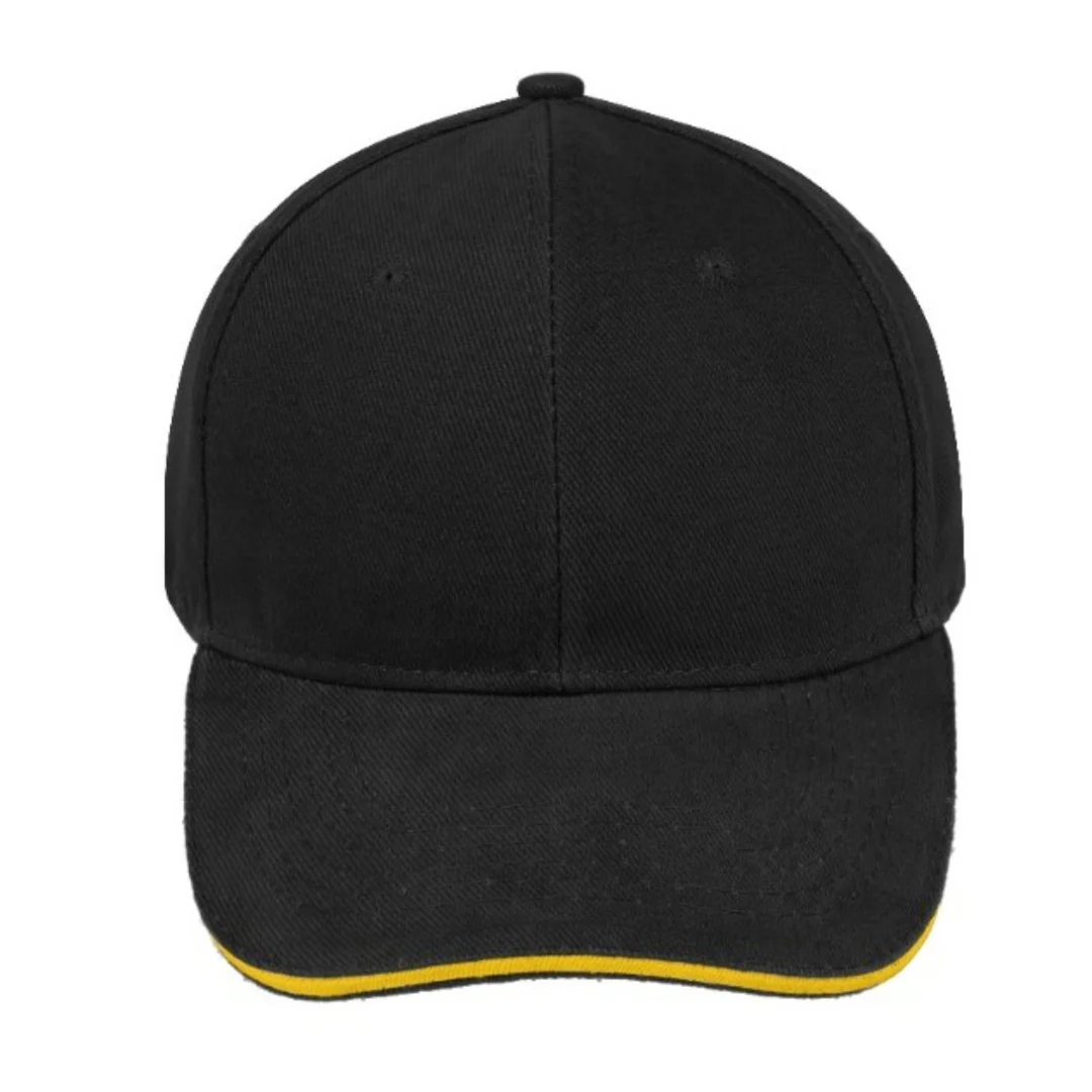 Sandwich Brushed Cotton Cap | Plain Caps for Printing - Image 2