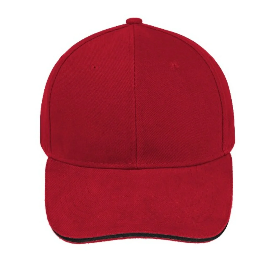 Sandwich Brushed Cotton Cap | Plain Caps for Printing - Image 4